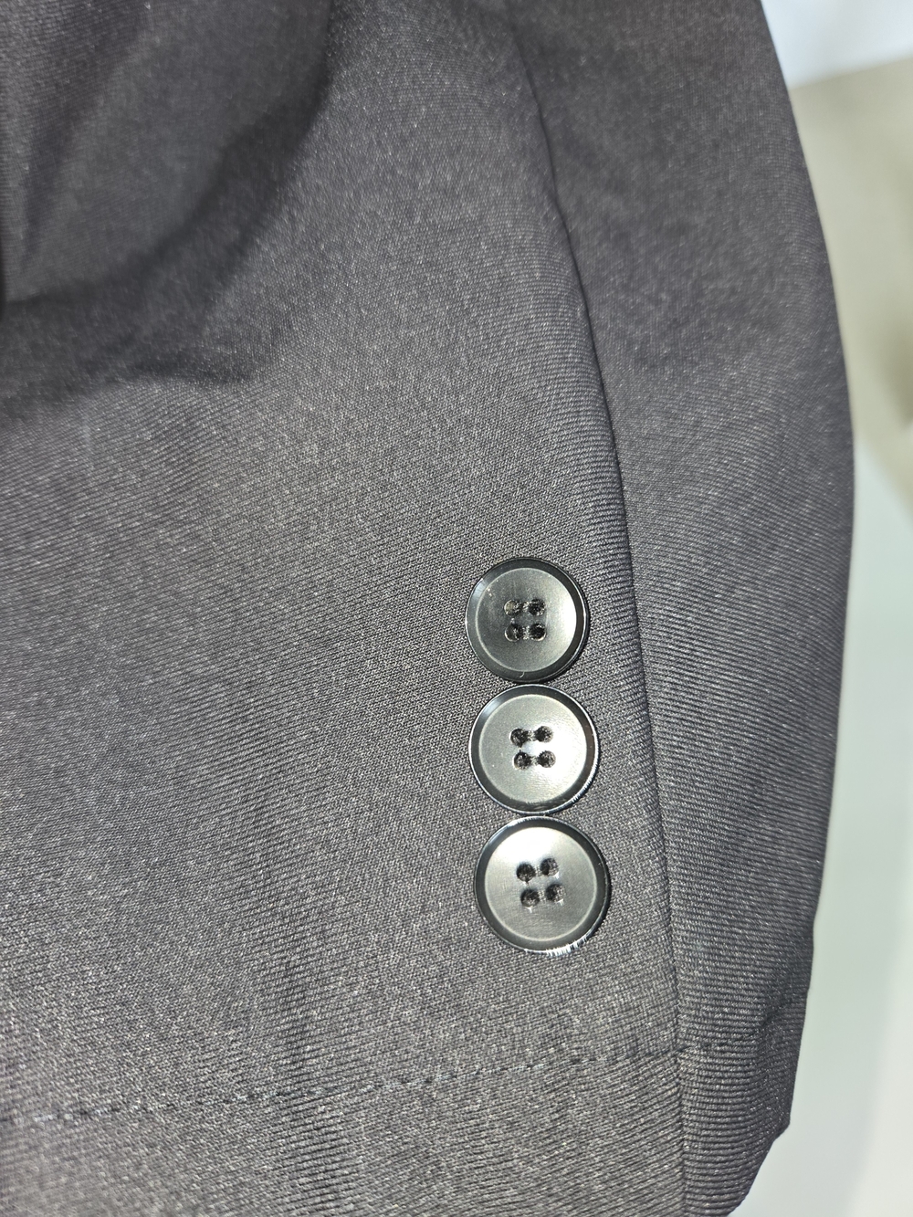 NWT Sene Studio Soho Flex Men's Black Two-Button Tailored Blazer. 40L - Picture 4 of 16